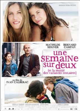 蕾阿的两个家Une semaine sur deux (et la moitié des vacances scolaires)