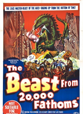 四脚爬行的哥拉斯之原子怪兽The Beast from 20,000 Fathoms
